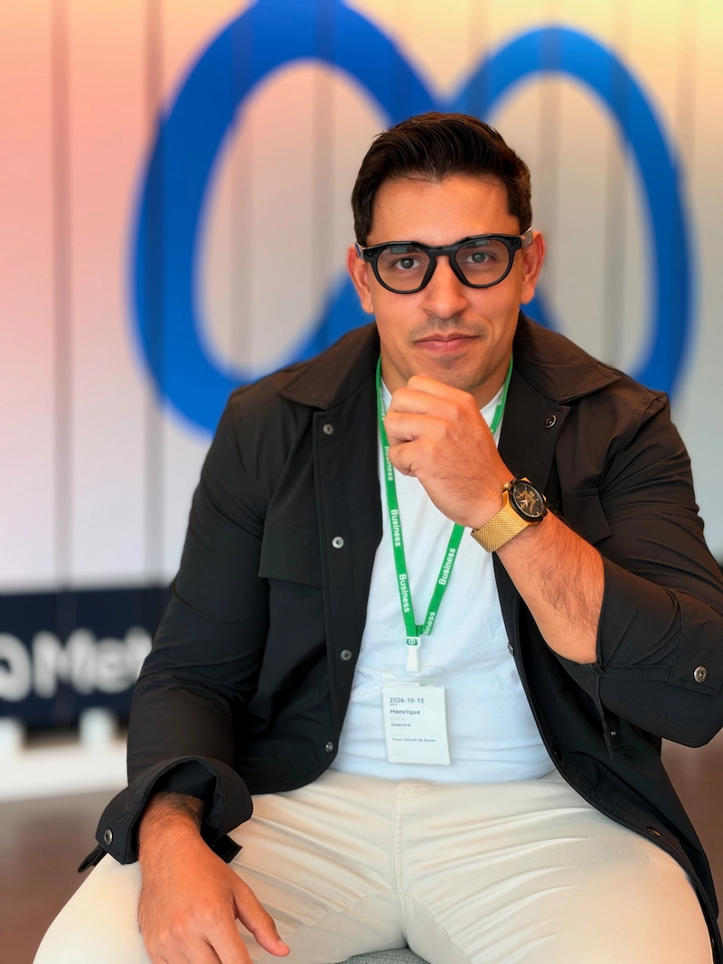Henrique Oliveira, sócio da Dealcore, especialista em marketing para clínica e atração de pacientes